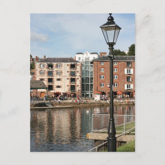 The Quay, Exeter, Devon, Verenigd Koninkrijk Briefkaart (Voorkant)