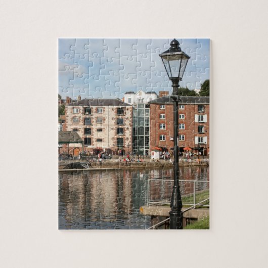 The Quay, Exeter, Devon, Verenigd Koninkrijk Legpuzzel (Verticaal)