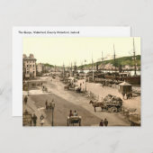 The Quays, Waterford, County Waterford Briefkaart (Voorkant / Achterkant)