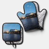 The Quayside Ovenwant & Pannenlap Set (Voorkant / Achterkant)