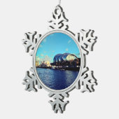 The Quayside Tin Sneeuwvlok Ornament (Rechts)