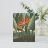 "The Queen (Bird of Paradise)" - Temple of Flora Briefkaart (Staand voorkant)