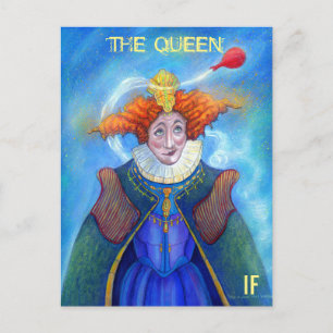 The Queen briefcard by Mike Winterbauer Briefkaart