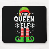 The Queen Elf Christmas Family Matching Pajamas Qu Muismat (Voorkant)
