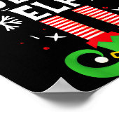 The Queen Elf Christmas Family Matching Pajamas Qu Poster (Hoek)