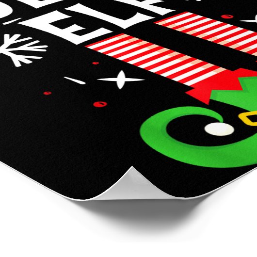 The Queen Elf Christmas Family Matching Pajamas Qu Poster (Hoek)