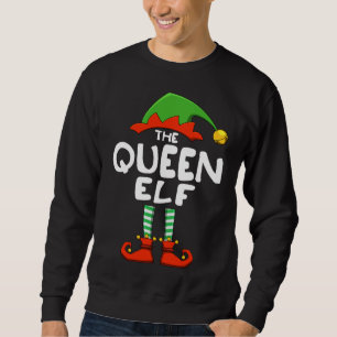 The Queen Elf Funny Matching Family Kerstmis Trui