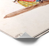 The Queen en haar Suite Poster (Hoek)