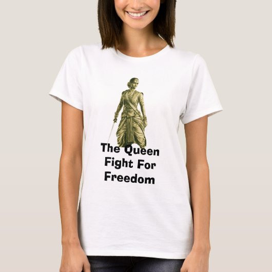 The Queen Fight For Freedom T-shirt (Voorkant)