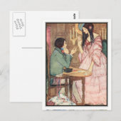 The Queen of Hearts by Florence Harrison Briefkaart (Voorkant / Achterkant)