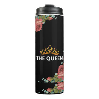 THE QUEEN Wasserflasche Thermosbeker