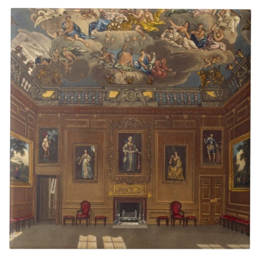 The Queen's Audience Chamber, Windsor Castle, van Tegeltje (Voorkant)