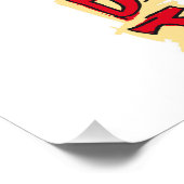 The Queen's Diamond Jubilee Emblem Foto Afdruk (Hoek)