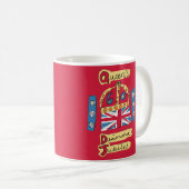 The Queen's Diamond Jubilee Koffiemok (Voorkant rechts)