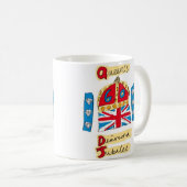 The Queen's Diamond Jubilee Koffiemok (Voorkant rechts)