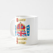 The Queen's Diamond Jubilee Koffiemok (Voorkant links)