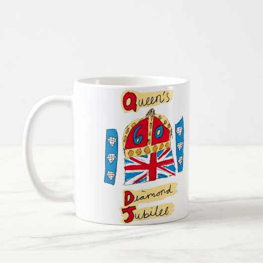 The Queen's Diamond Jubilee Koffiemok (Links)