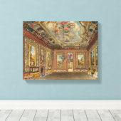 The Queen's Drawing Room, Windsor Castle uit 'Ro Canvas Afdruk (Insitu (Houten vloer))