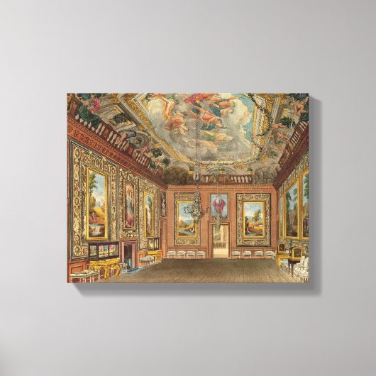 The Queen's Drawing Room, Windsor Castle uit 'Ro Canvas Afdruk (Voorkant)