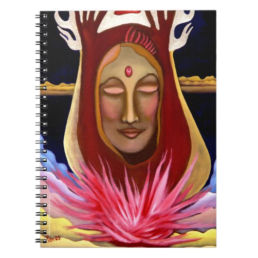 The Queen's Fire Notebook Notitieboek (Voorkant)