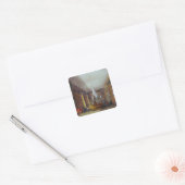 The Queen's Library Frogmore Vierkante Sticker (Envelop)