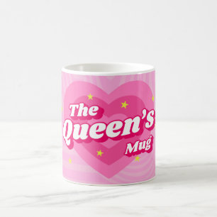 The Queen's Mug Roze Klassieker Koffiemok