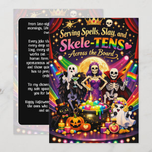 🎃🌈 The Queer Halloween Cabaret kaart
