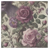 The Query of Blight - Gothic Statement Tegel Stof (Close Up)