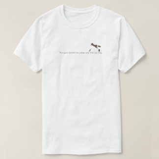 The quick brown fox jumps over the lazy dog t-shirt