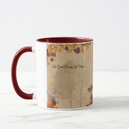 The Quiet Beauty Of Change _ Autumn Glow Mug  Mok