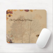 The Quiet Beauty Of Change _ Autumn Mousepad  Muismat (Met muis)
