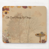 The Quiet Beauty Of Change _ Autumn Mousepad  Muismat (Voorkant)
