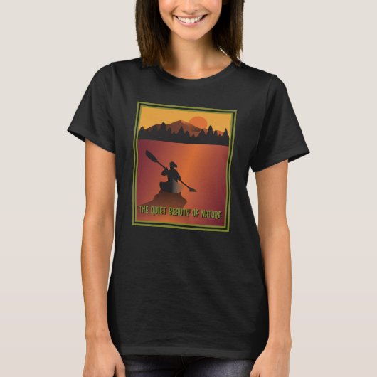 THE QUIET BEAUTY OF NATURE T-SHIRT (Voorkant)
