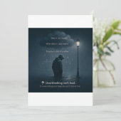 The Quiet Spiral – Realistic Overthinking Tee Kaart (Staand voorkant)