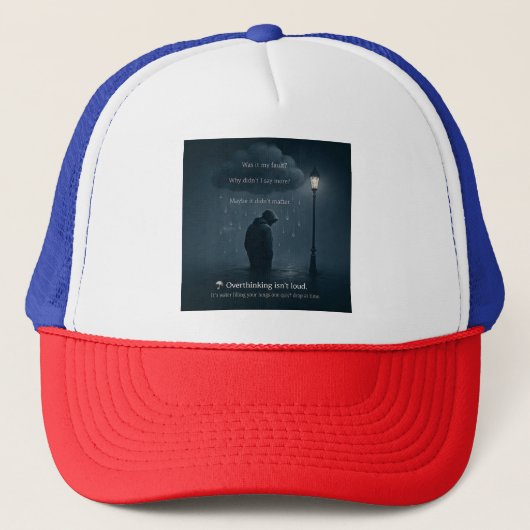 The Quiet Spiral – Realistisch Overdenking T-shirt Trucker Pet (Voorkant)