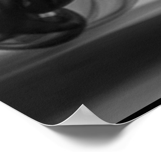 The Quintessential Cloud of Black Smoke on a Wall Poster (Hoek)