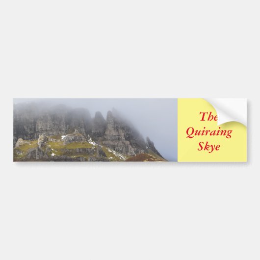 The Quiraing Bumpersticker (Voorkant)