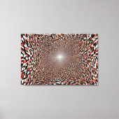 The rabbit hole canvas afdruk (Voorkant)