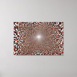 The rabbit hole  canvas afdruk