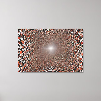 The rabbit hole canvas afdruk