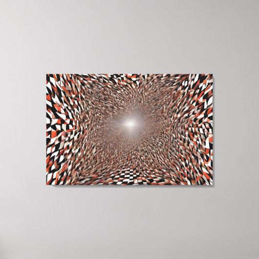 The rabbit hole canvas afdruk (Voorkant)