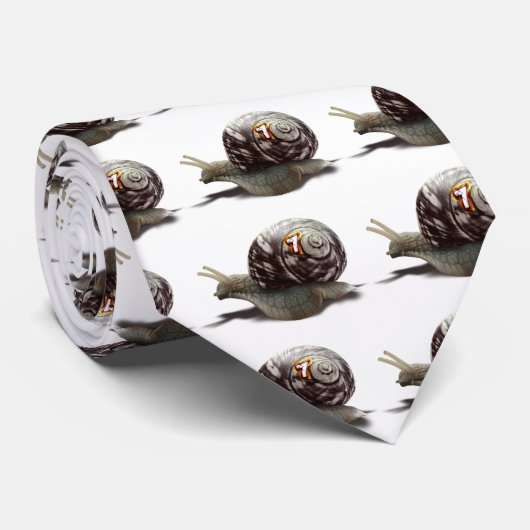 The Racer - Lucky Number 7! Stropdas (Opgerold)