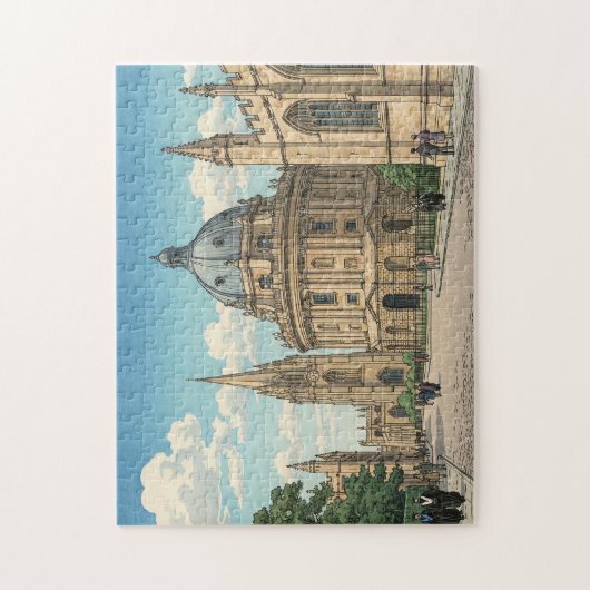 The Radcliffe Camera in Oxford University  Legpuzzel (Verticaal)