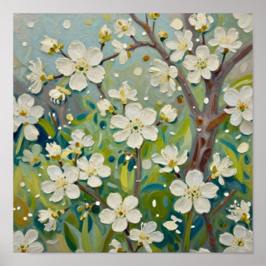 The Radiant Awakening: A Textural Symphony Poster (Voorkant)