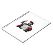 The Radiator – Funny Plumber’s Notebook Notitieboek (Linkerzijde)