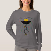 The Rain Kept Falling Dames Lange Mouwen T-shirt (Voorkant)