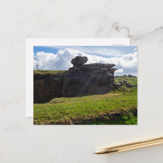 The Rain Stone, Blackstone Edge Briefkaart (Voorkant / Achterkant in situ)