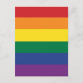 The Rainbow Flag Briefkaart (Voorkant)