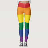 The Rainbow Flag Leggings (Voorkant)