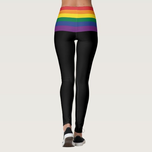 The Rainbow Flag Leggings (Achterkant)